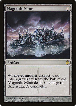 Magnetic Mine [Mirrodin Besieged] | Rook's Games and More