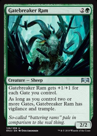 Gatebreaker Ram [Ravnica Allegiance] | Rook's Games and More