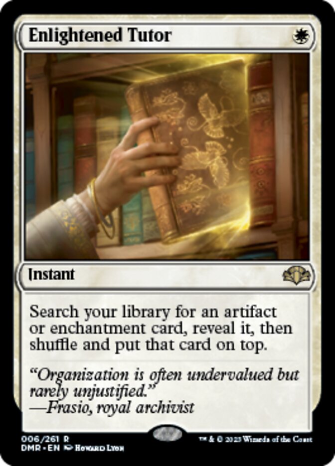 Enlightened Tutor [Dominaria Remastered] | Rook's Games and More
