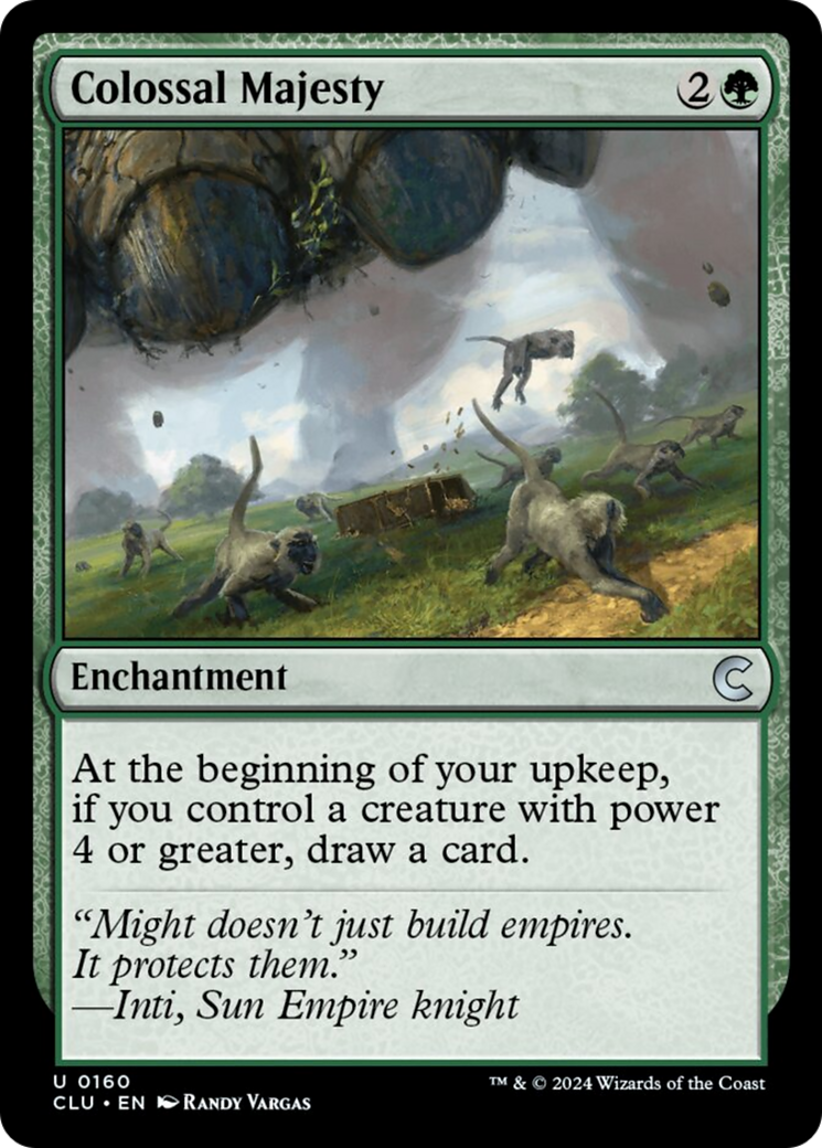 Colossal Majesty [Ravnica: Clue Edition] | Rook's Games and More