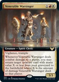 Venerable Warsinger (Extended) [Strixhaven: School of Mages] | Rook's Games and More