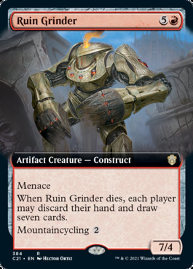 Ruin Grinder (Extended) [Commander 2021] | Rook's Games and More