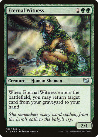 Eternal Witness [Commander 2015] | Rook's Games and More