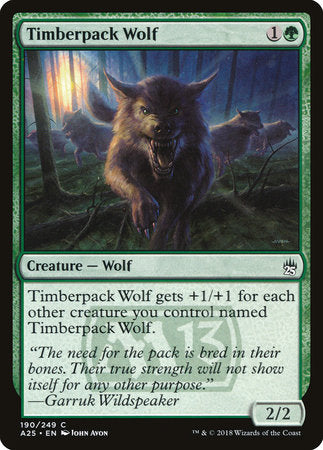 Timberpack Wolf [Masters 25] | Rook's Games and More