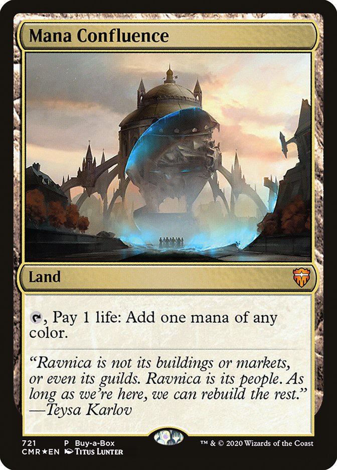Mana Confluence (Buy-A-Box) [Commander Legends Promos] | Rook's Games and More