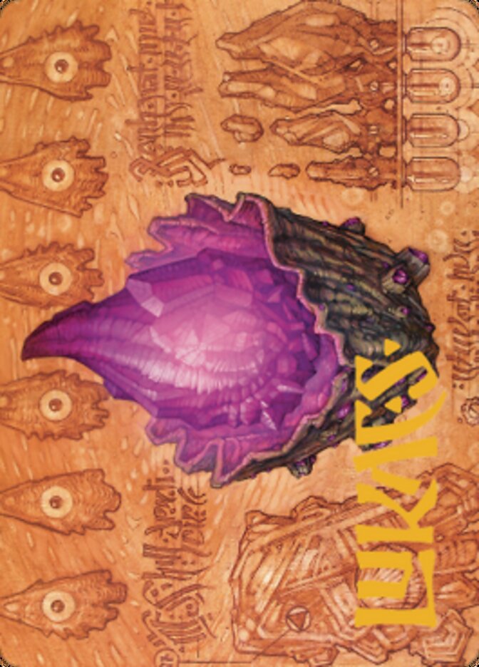 Thorn of Amethyst Art Card (Gold-Stamped Signature) [The Brothers' War Art Series] | Rook's Games and More