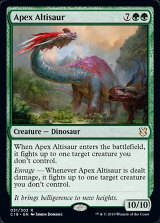 Apex Altisaur [Commander 2019] | Rook's Games and More