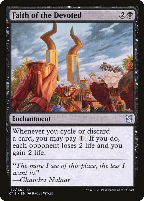 Faith of the Devoted [Commander 2019] | Rook's Games and More
