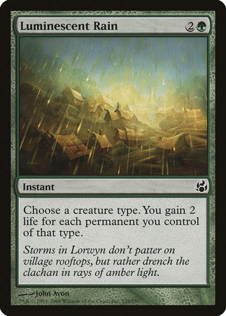 Luminescent Rain [Morningtide] | Rook's Games and More