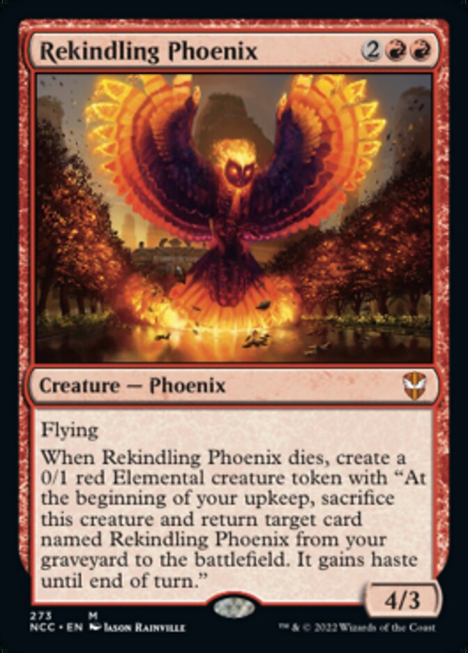 Rekindling Phoenix [Streets of New Capenna Commander] | Rook's Games and More