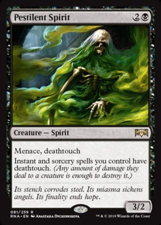 Pestilent Spirit [Ravnica Allegiance] | Rook's Games and More