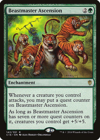Beastmaster Ascension [Commander 2016] | Rook's Games and More