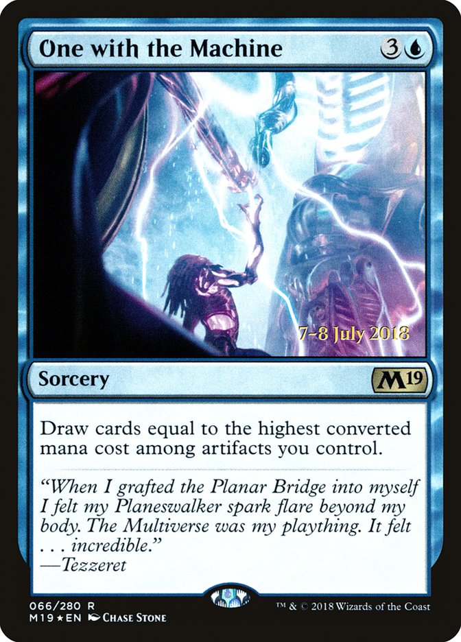 One with the Machine  [Core Set 2019 Prerelease Promos] | Rook's Games and More