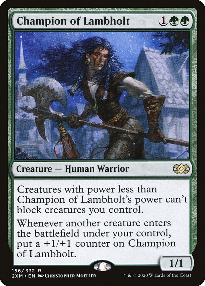 Champion of Lambholt [Double Masters] | Rook's Games and More
