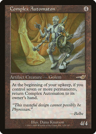 Complex Automaton [Nemesis] | Rook's Games and More