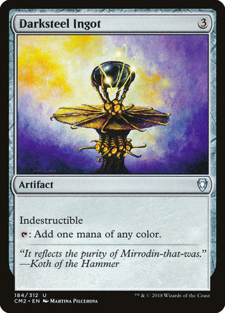 Darksteel Ingot [Commander Anthology Volume II] | Rook's Games and More