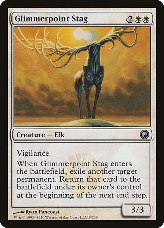 Glimmerpoint Stag [Scars of Mirrodin] | Rook's Games and More