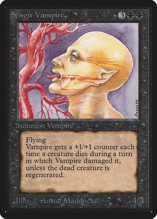 Sengir Vampire [Limited Edition Beta] | Rook's Games and More