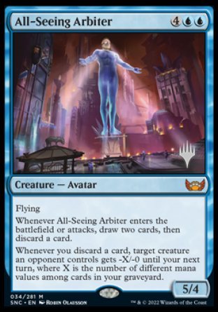 All-Seeing Arbiter (Promo Pack) [Streets of New Capenna Promos] | Rook's Games and More