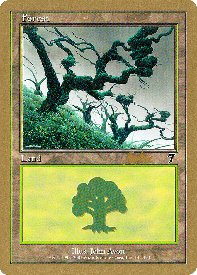 Forest (bk331) (Brian Kibler) [World Championship Decks 2002] | Rook's Games and More