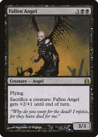 Fallen Angel [Commander 2011] | Rook's Games and More