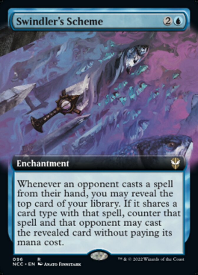 Swindler's Scheme (Extended Art) [Streets of New Capenna Commander] | Rook's Games and More