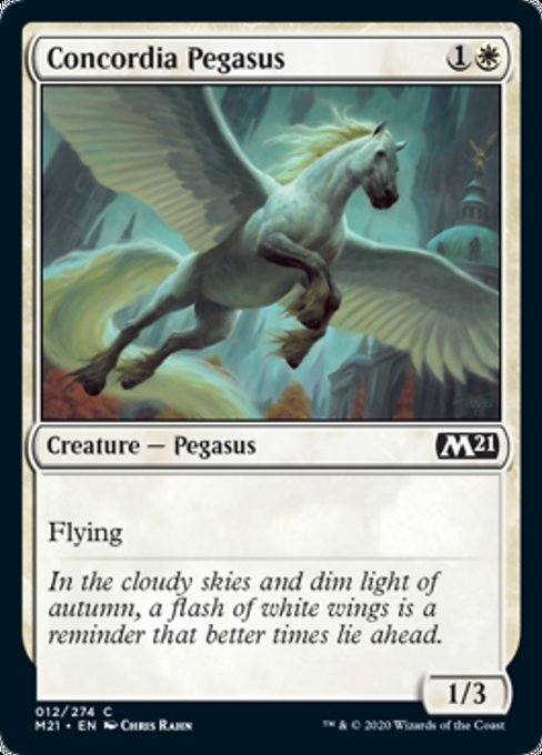 Concordia Pegasus [Core Set 2021] | Rook's Games and More