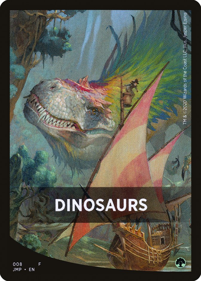 Dinosaurs Theme Card [Jumpstart Front Cards] | Rook's Games and More