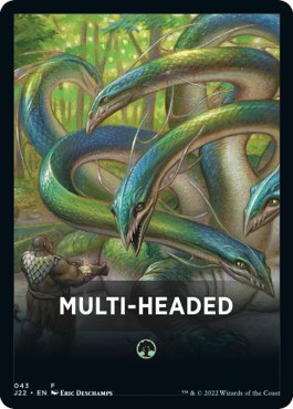 Multi-Headed Theme Card [Jumpstart 2022 Front Cards] | Rook's Games and More