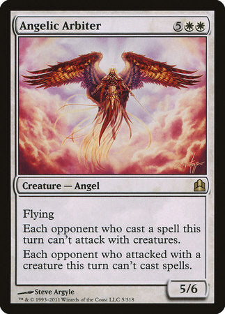 Angelic Arbiter [Commander 2011] | Rook's Games and More