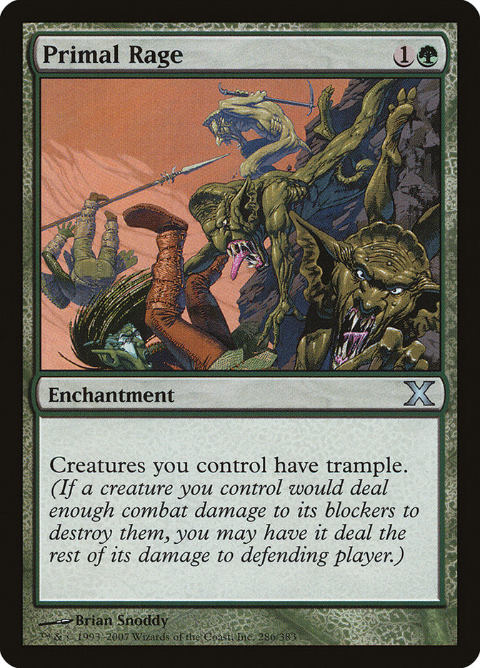 Primal Rage [Tenth Edition] | Rook's Games and More