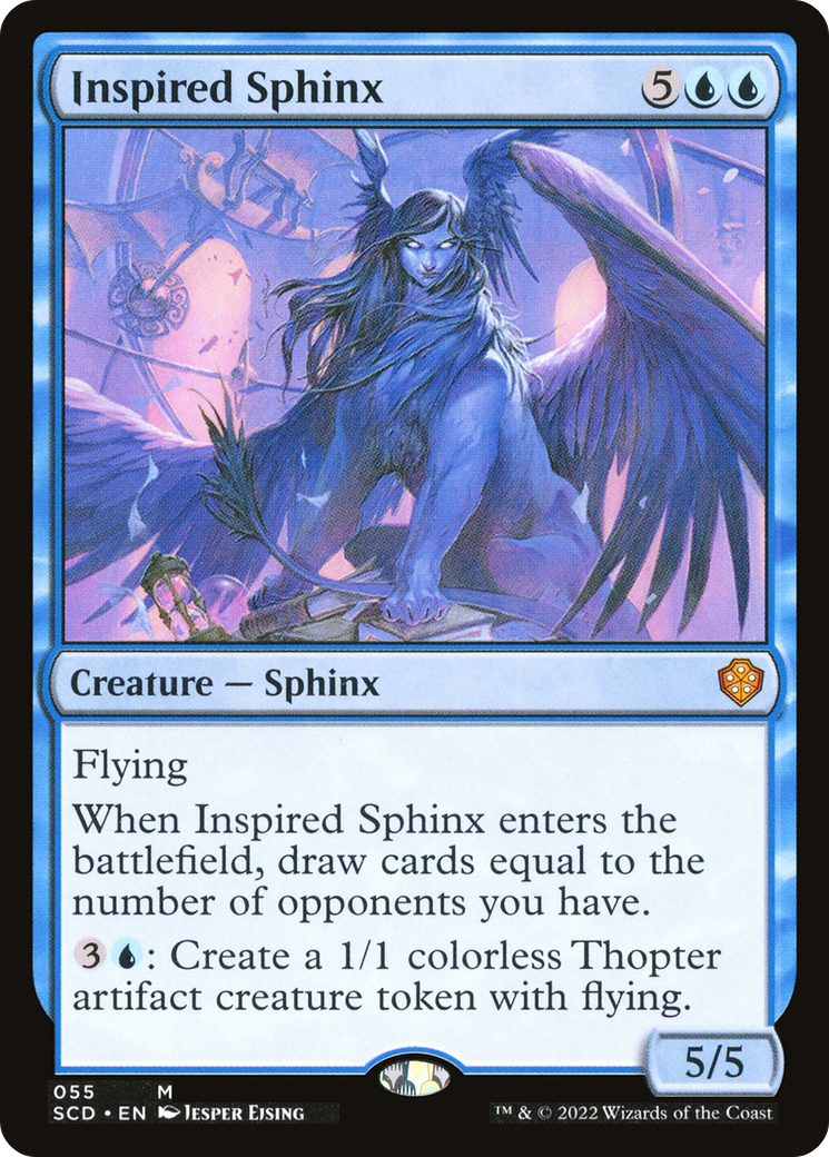 Inspired Sphinx [Starter Commander Decks] | Rook's Games and More