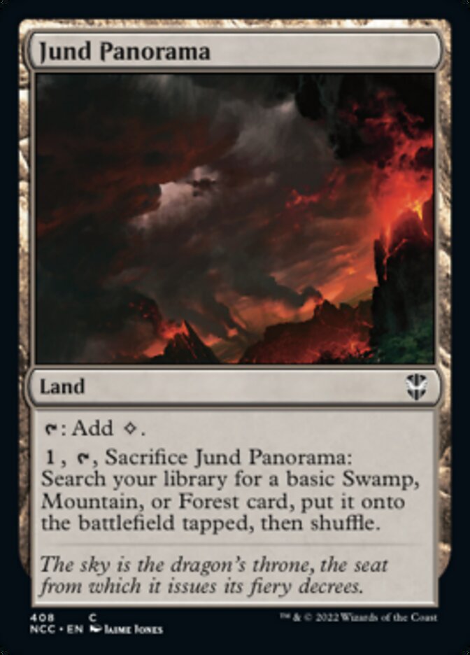 Jund Panorama [Streets of New Capenna Commander] | Rook's Games and More