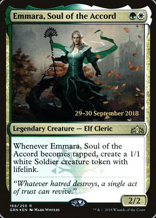 Emmara, Soul of the Accord [Guilds of Ravnica Promos] | Rook's Games and More