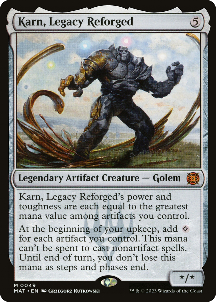 Karn, Legacy Reforged [March of the Machine: The Aftermath] | Rook's Games and More