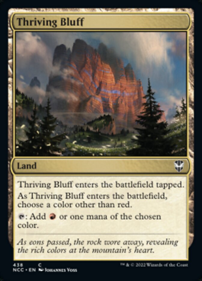 Thriving Bluff [Streets of New Capenna Commander] | Rook's Games and More