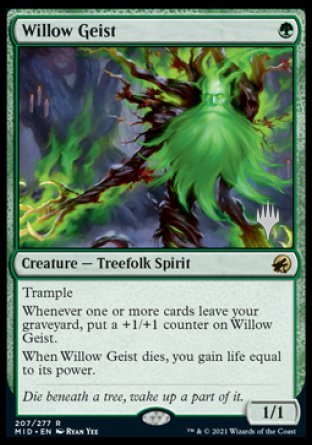 Willow Geist (Promo Pack) [Innistrad: Midnight Hunt Promos] | Rook's Games and More