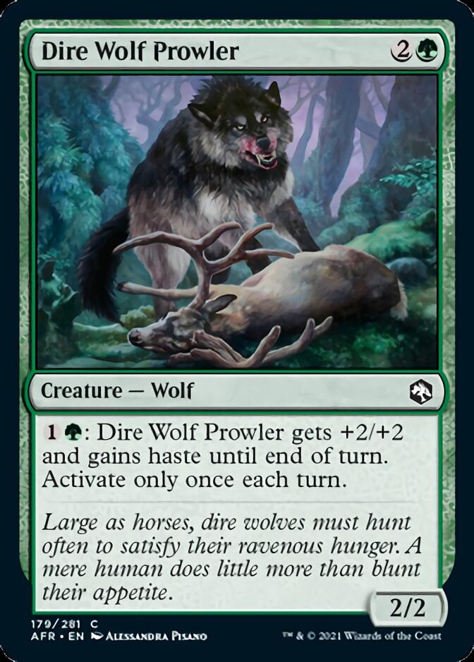 Dire Wolf Prowler [Dungeons & Dragons: Adventures in the Forgotten Realms] | Rook's Games and More