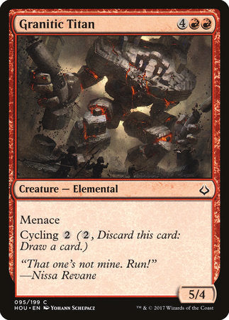 Granitic Titan [Hour of Devastation] | Rook's Games and More