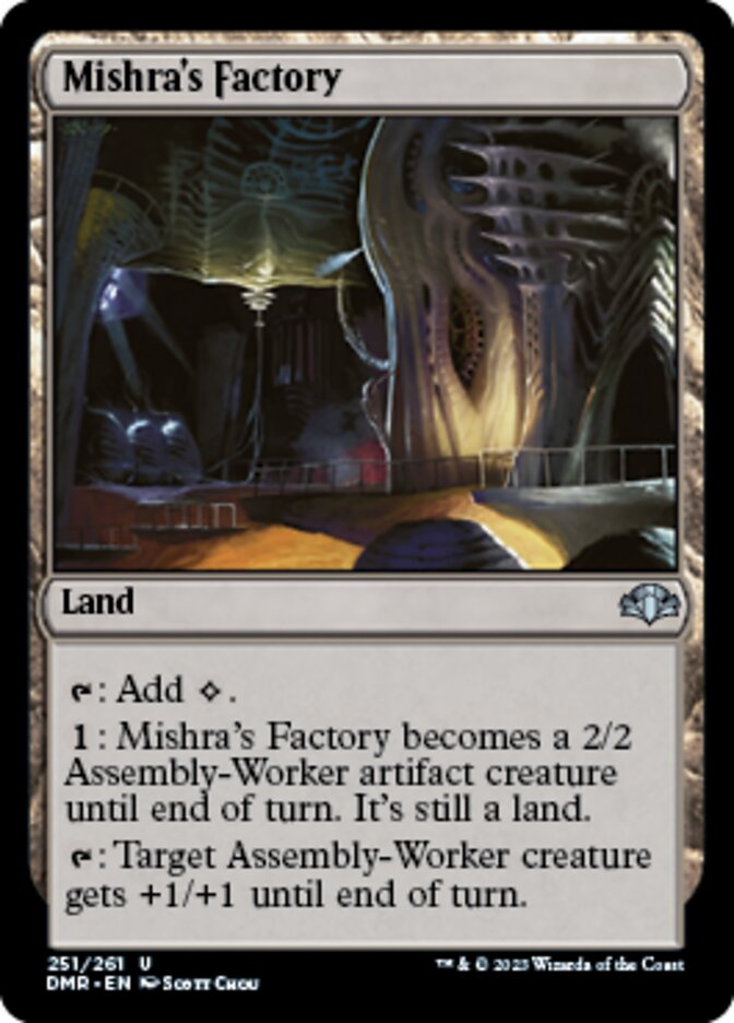 Mishra's Factory [Dominaria Remastered] | Rook's Games and More