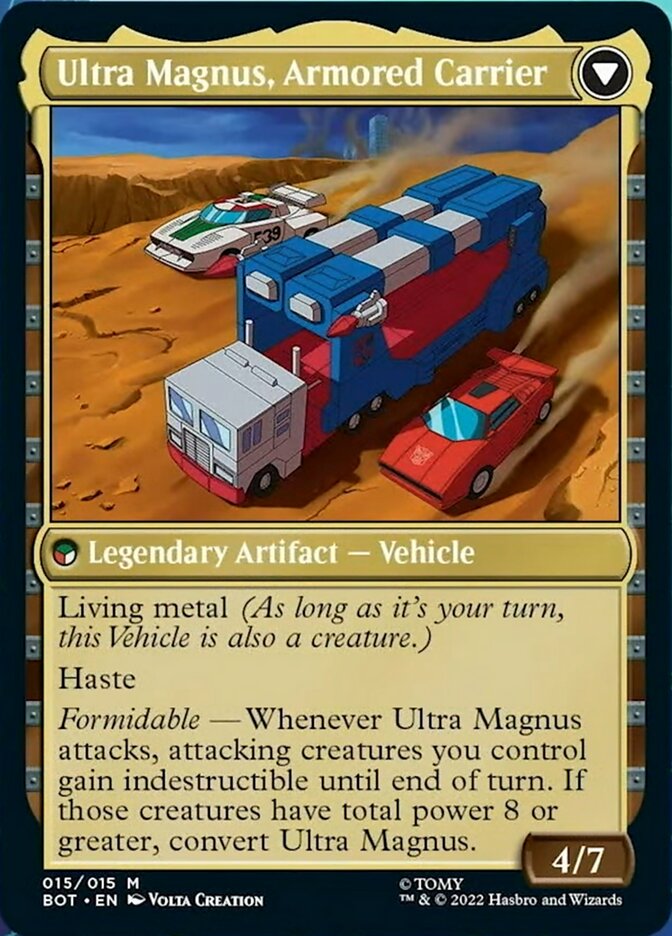 Ultra Magnus, Tactician // Ultra Magnus, Armored Carrier [Universes Beyond: Transformers] | Rook's Games and More