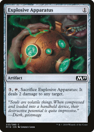 Explosive Apparatus [Core Set 2019] | Rook's Games and More