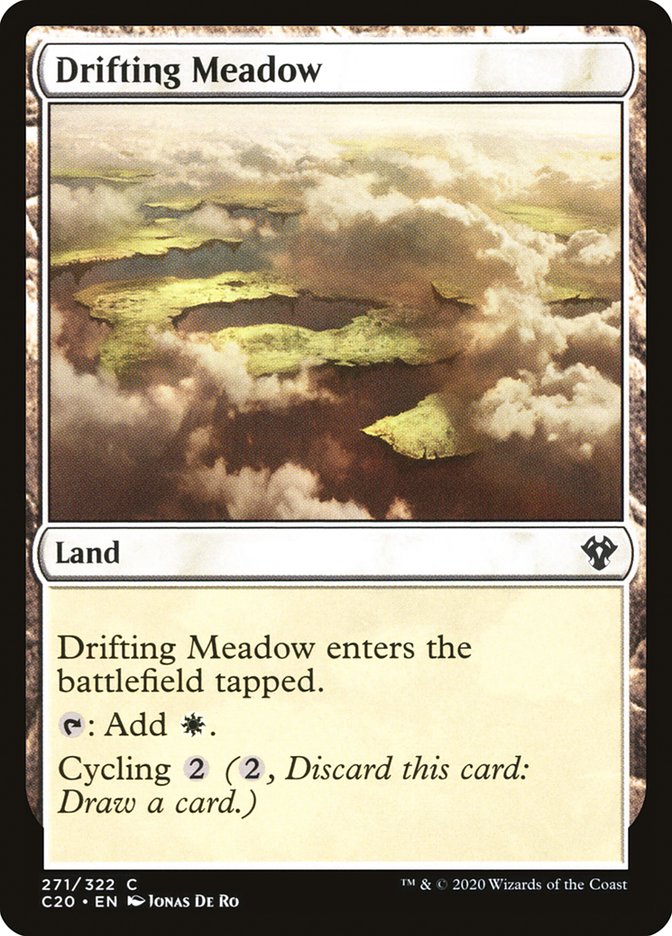 Drifting Meadow [Commander 2020] | Rook's Games and More