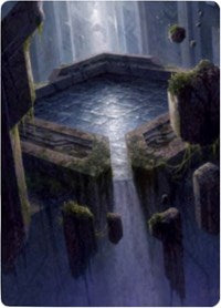 Morphic Pool Art Card [Zendikar Rising Art Series] | Rook's Games and More