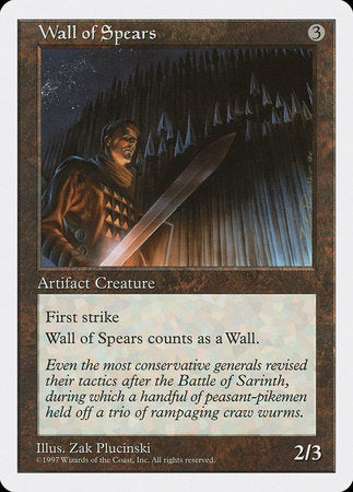 Wall of Spears [Fifth Edition] | Rook's Games and More