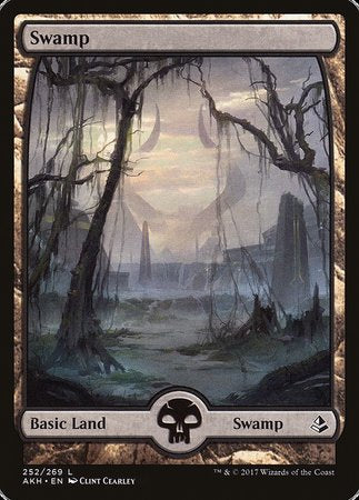 Swamp (252) - Full Art [Amonkhet] | Rook's Games and More