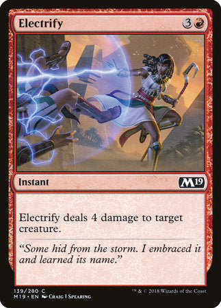 Electrify [Core Set 2019] | Rook's Games and More