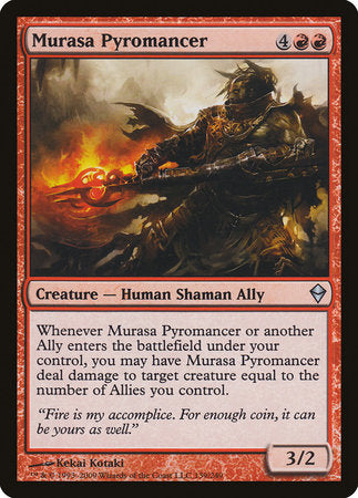 Murasa Pyromancer [Zendikar] | Rook's Games and More