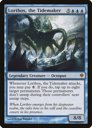 Lorthos, the Tidemaker [Zendikar] | Rook's Games and More