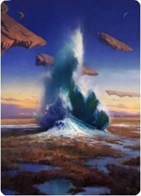 Flooded Strand Art Card [Zendikar Rising Art Series] | Rook's Games and More